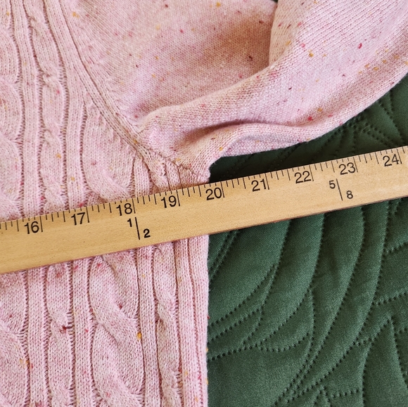 Talbots Cable Knit Long-sleeve Sweater Large - Picture 6 of 10